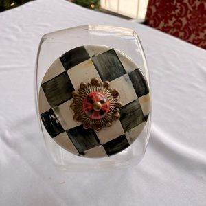 MacKenzie-Childs cookie jar